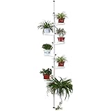 Amazon Com Hershii 7 Layer Tension Pole Plant Stand Indoor