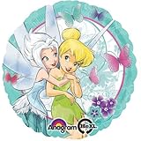 Anagram International Fairies and Flowers Foil Balloon, Multicolor