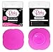 Makeup Brush Cleaner Mat - Silicone Cosmetic Washing, Cleaning Textured Scrubber Board for Cleansing Brushes and Blenders by Pinky Petals ®