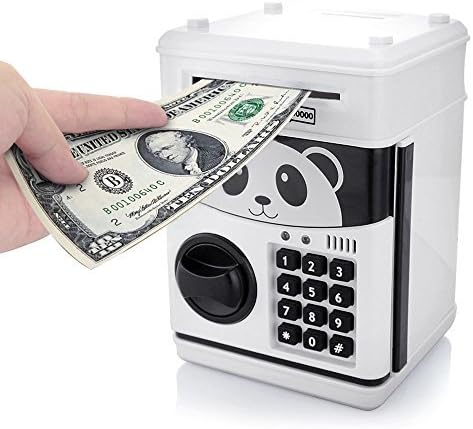 Relexbeauty Cartoon Electronic Password Piggy Bank Cash Coin Can