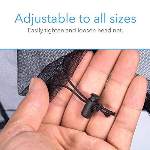 image for MEKKAPRO Mosquito Head Net | No-See-Um Bug & Insect Repellent Netting 