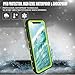 SpringRay iPhone Xs Max Waterproof Case IP68 Certified Shockproof Dustproof Snowproof Full Body Rugged Protective Cover with Built-in Screen Protector for iPhone Xs Max 2018 Released 6.5 inch (Green)