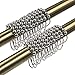 Qulable 24pcs Shower Curtain Hooks Rings, Rustproof Stainless Steel Heavy Duty Shower Hooks for Bathroom Shower Rods Curtains