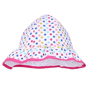 Moon Kitty Baby Girls Cotton Sunmmer Sun Hat Baby Girls' Wide Brim Sun Protection Hat