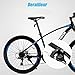 Murtisol Mountain Bike 26” Hybrid Bicycle with Dual Disc Brake,21 Speeds Derailleur, Designed Cool Frame, Adjustable Seat，Blue Blackthumb 4