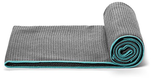 Zen Active Non Slip Yoga Towel - Eco Friendly, Custom NonSlip Hot Yoga Towel is Ultra Absorbent - Ideal for Hot Yoga - Extreme Durability, Backed By A Lifetime Guarantee - Love It Or It's Free!