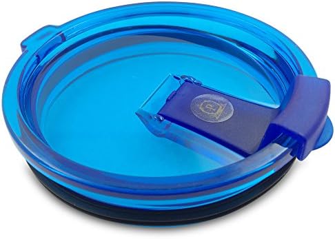 New Leak &amp; Spill Proof Lid for 30 oz Yeti , RTIC and other tumblers (Lid only) (30oz, New Blue)