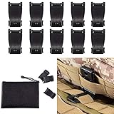BOOSTEADY MOLLE Clips Tactical Strap Management Tool Web Dominator Backpack Accessories