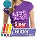 SISER GLITTER Heat Transfer Vinyl (Tshirt HTV) 20