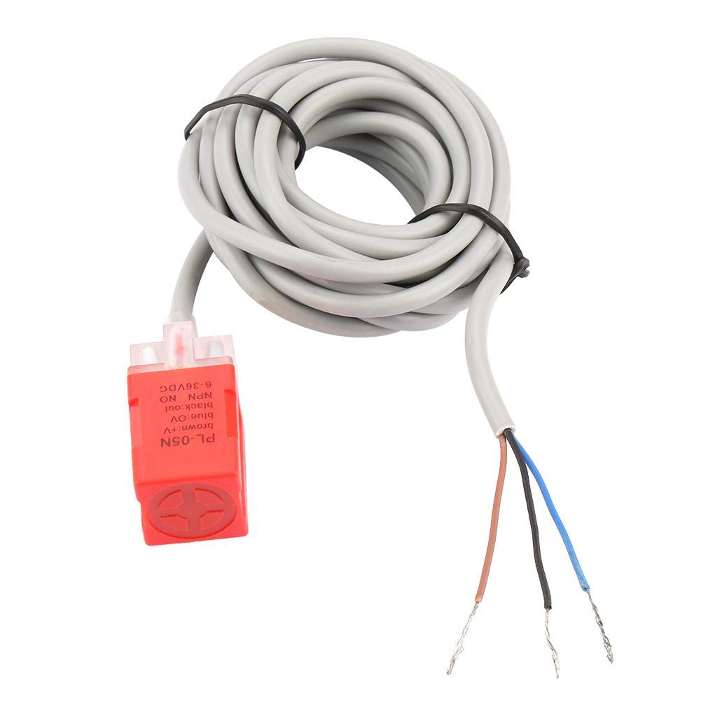 Inductive Proximity Sensor Switch,DC12-24V AC110-220V Normally Open Proximity Sensor Switch PL-05N NPN 5mm Auto Leveling Position Sensor Proximity Switch - Image 3