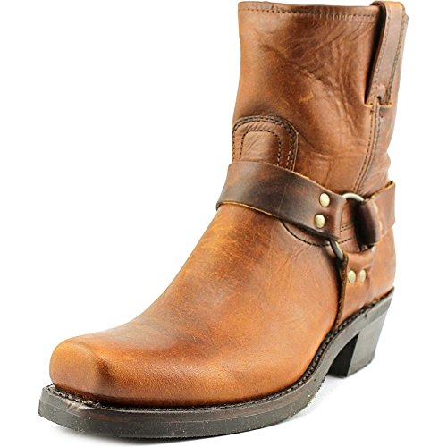 FRYE Women's 8R-WSHOVN Harness Boot,  Cognac, 7.5 M US