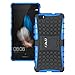 J&D Case Compatible for Huawei P8 Lite 2016 Case with Kickstand, [Dual Layer] Heavy Duty Slim Fit Hybrid Shock Proof Protective Cover Case for Huawei P8 Lite (Release in 2016) Case - Kickstand Blue