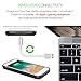 iPhone 8/7/6s/6 Battery Case, 3000mAh Portable Protective Charging Case iPhone 8/7/6s/6(4.7 inch) Slim Rechargeable Extended Battery Charger Case, Compatible Wire Headphones(Black)