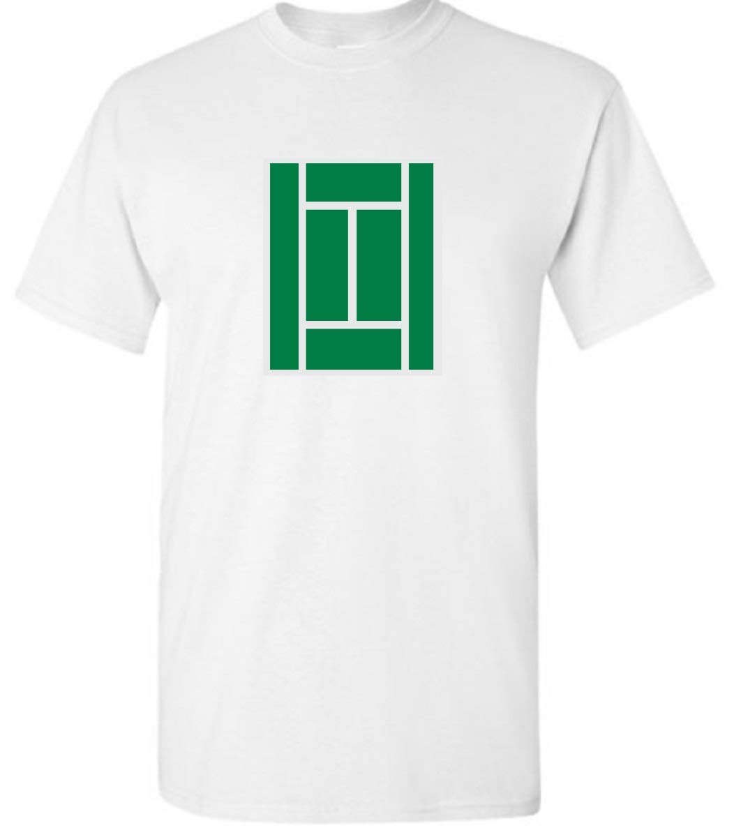 Tennis Court T Shirt Use High Quality Inks Vivid And Durable Minaze
