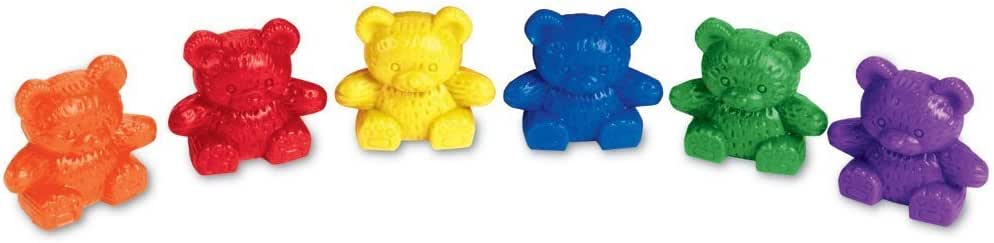 plastic teddy bears for counting