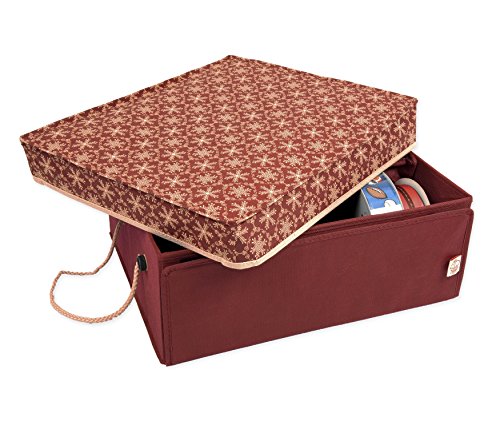 Santa's Bags Decorated Ribbon Dispenser and Storage Box