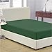 Mellanni Queen Fitted Sheet - Iconic Collection Bedding Sheets with up to 16 inch Deep Pocket - Soft & Cooling - Fade & Stain Resistant - 1 PC (Queen, Emerald Green)