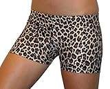 Gem Gear Leopard Spandex Shorts 2.5 in. Inseam 5 colors