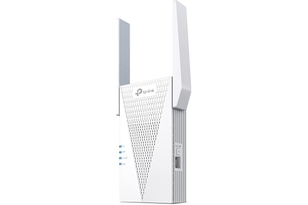 TP-Link AX3000 WiFi 6 Range Extender | PCMag Editor's Choice | Dual-Band Wireless Repeater w/Ethernet Port | Up to 2400 Sq. Ft., 64 Devices | Internet Signal Booster | APP Setup | EasyMesh (RE715X)