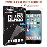 Touching 0.3mm 2.5D Round Edge 9H Hardness 2nd Generation Tempered Glass Screen Protector for Apple iPhone 6 / 6s