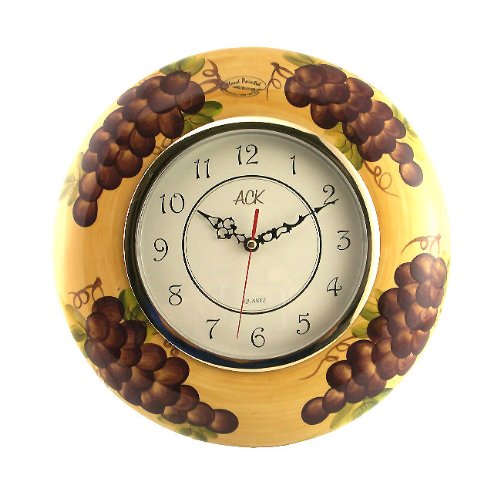 Beautify Your Kitchen With Enchanting Tuscany Grapes Kitchen Decor