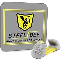 SteelBee Razor Saver | Anti-Rust Razor Cover | Blade Life-Extender | Travel Cartridge Protector | Corrosion-Preventing Attach
