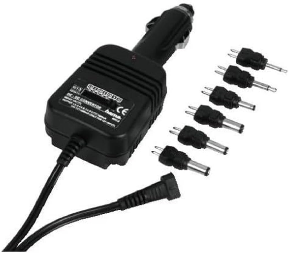 Hama 00046512 Car Charging Cable Stabilised 1000 mA Black