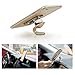 Moflycom Universal Magnetic 2 in 1 Premium Car Mount 360 Rotation Finger Ring Grip Magnetic Car Cell Phone Stand Holder for Any Size Smartphones [iPhone 6/6S/6 Plus/7/7 Plus,Samsung & More] Silver