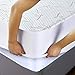 Utopia Bedding Waterproof Cooling Mattress Protector King Size Bed, Premium 200 GSM Viscose Made from Bamboo Mattress Cover, Fits 17 Inches Deep, Fitted Style with Stretchable Pockets