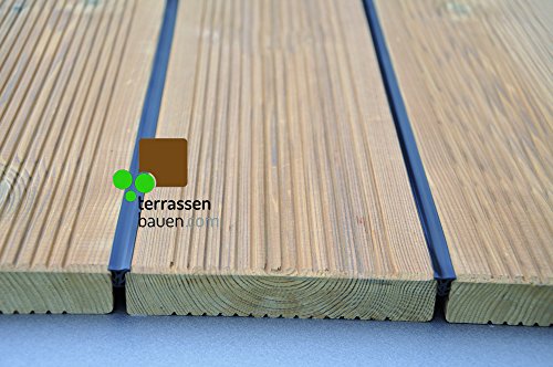 K&R Terracon Terraprotect Fugenband für Terrassendielen für Fugenabstand von 5-7mm, 50m, 1 Stück – Bild 3
