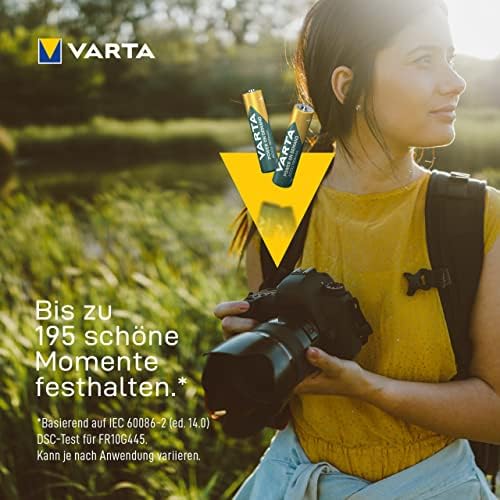 Batterien AAA, wiederaufladbar, 24 Stück, Akku, Power on Demand, 1000 mAh Ni-MH, vorgeladen, sofort einsatzbereit [Exklusiv bei Amazon]