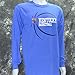 University of Kentucky UK BALL on Blue Long Sleeve