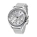 Coach Womens 14502489 Mini Boyfriend Silver Tone Stainless Mesh Glitz Watch