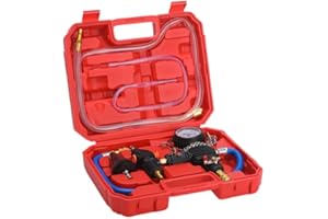 Yonligonju Vacuum Type Coolant Filling Tool Kit, Automotive Radiator Purge and Antifreeze Refill Tool Housing Hose with Adapter for Most Cars, Vans, SUVs and Trucks