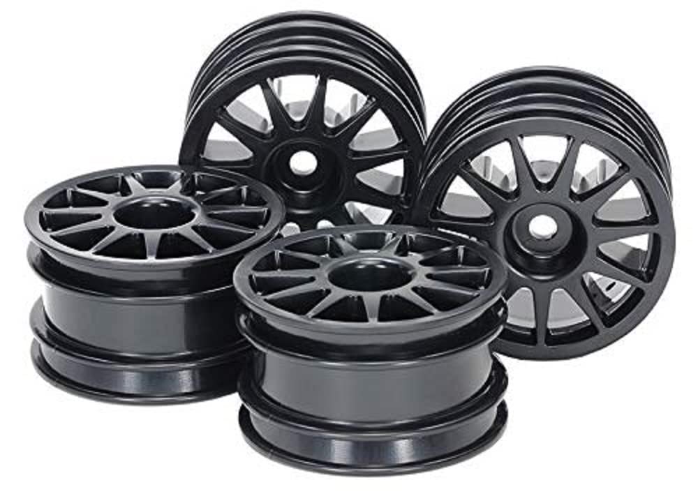 TAMIYA 51665 M-Chassis 11-Sp Black (4) Accessories, Rims, Tuning, Crafts, Hobby