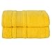 Qute Home 6-Piece Bath Towels Set, 100% Turkish Cotton Premium Quality Bathroom Towels, Soft and Absorbent Turkish Towels, Set Includes 2 Bath Towels, 2 Hand Towels and 2 Washcloths (Yellow)