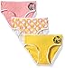 Power Rangers Girls' Little Pink and Yellow Underwear 3 Pack, Multi, 6