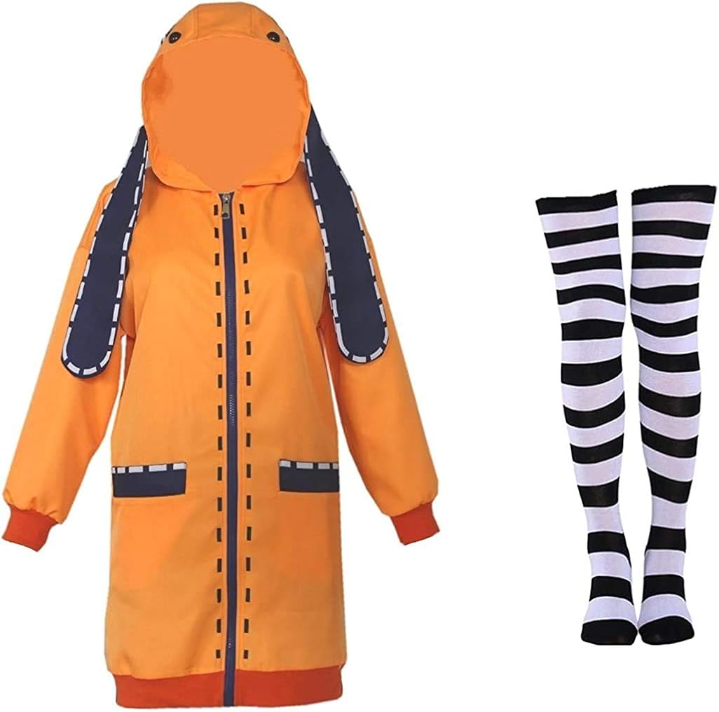 Anime Girl With Orange Hoodie Anime Wallpaper HD