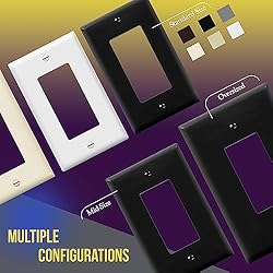 ENERLITES Decorator Light Switch or Receptacle