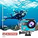 Campark Action Camera X20 4K 20MP Touch Screen Waterproof Video Cam Underwater Camcorder EIS, Dual Screen, Remote Control