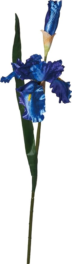 Amazon ポピー Popy 造花 アヤメ ブルー 全長72cm 花径cmcm Fs 76blu 造花 オンライン通販