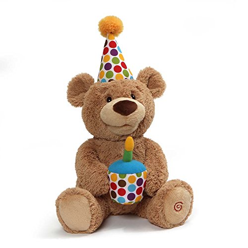 Gund Happy Birthday Plush Teddy Bear Stuffed Animal Toy
