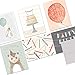 Note Card Cafe Happy Birthday Card Assortment with Gray Envelopes | 36 Pack | Fanciful Birthday Wishes Designs | Blank Inside, Glossy Finish | Bulk Set for Greeting Cards, Occasions, Birthdays primary
