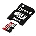 Transcend 32GB MicroSDHC Class10 UHS-1 Memory Card with Adapter 45 MB/s (TS32GUSDU1E)