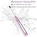 5 Modes Teeth Whitening Electric Toothbrush Sonic Toothbrush with 3 Heads and 1 Interdental Head, Travel USB Rechargeable toothbrushes with Smart Timer, Waterproof Pink for Girls by Gloridea