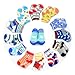 HOVEOX 12 Pairs Anti-slip Socks Toddler Socks, Baby Socks Unisex 12-36 Months