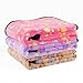 iNNEXT 3 Pack Puppy Blanket for Pet Cushion Small Dog Cat Bed Soft Warm Sleep Mat, Pet Dog Cat Puppy Kitten Soft Blanket Doggy Warm Bed Mat Paw Print
