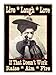 Funny Retro Gifts Country Western Refrigerator Magnet Live Laugh Love Cowgirl with Gun