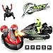 SZJJX RC Bumper Car Pack of 2 Remote Control Stunt Electric Battle Racing Vehicles with Ejectable Drivers for Kids Toy