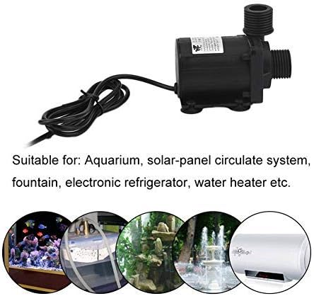 SENSTREE DC 24V Brushless Water Pump 1/2'' Male Thread Centrifugal Submersible Pump 800L/H 210GPH 4M/13ft for Fountain Solar Panel Pond Aquarium Water Circulation System - Image 3
